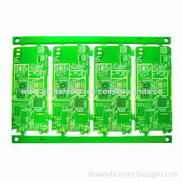 Double-sided High-frequency PCB, 1.6mm Board Thickness, LF HASL Surface Finishing